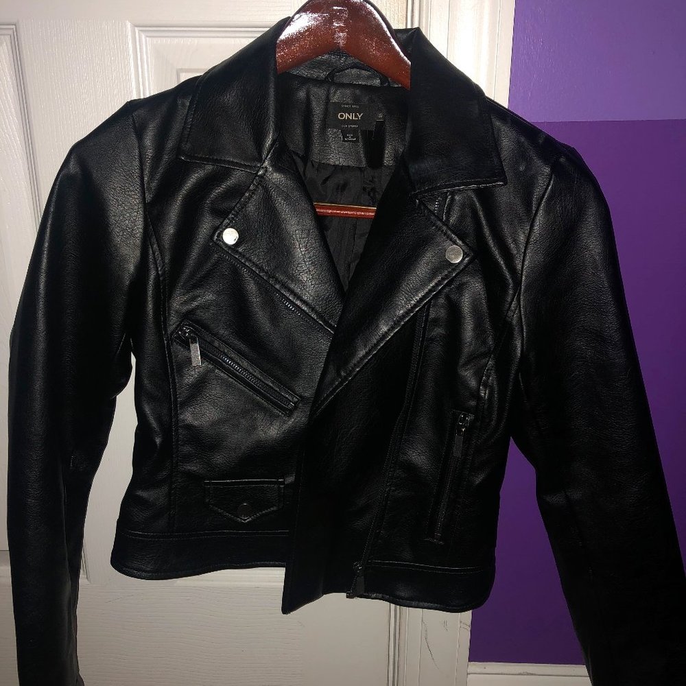 ONLY faux leather jacket